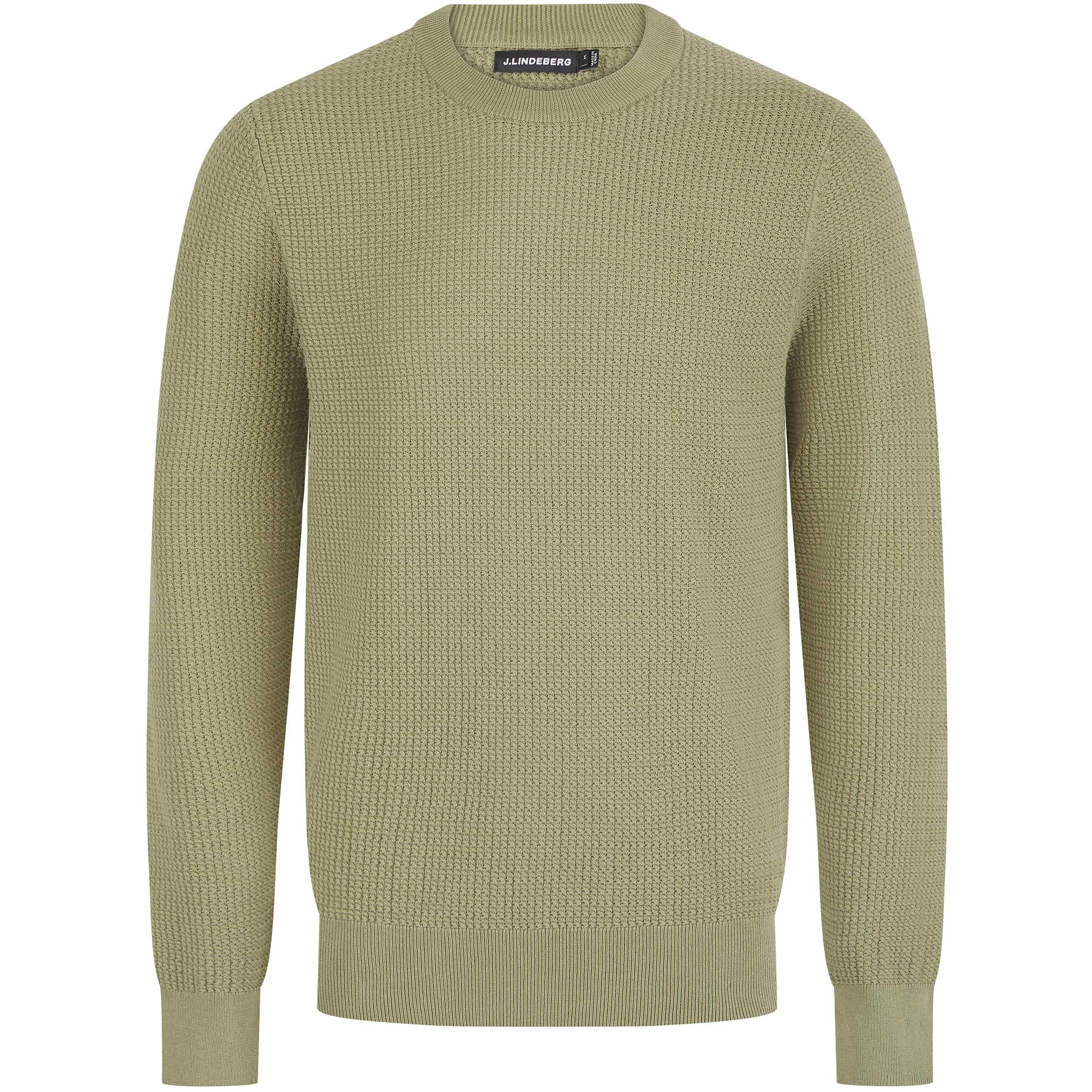 J. LINDEBERG ARTHUR ORGANIC COTTON KNIT JUMPER