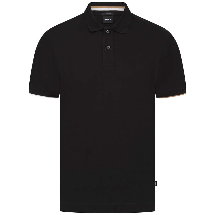 BOSS PARLAY 211 MERCERISED COTTON POLO SHIRT