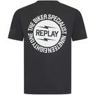 REPLAY BIKER PRINT T-SHIRT