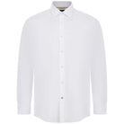 BOSS C-HAL-KENT-C4-232 LINEN BLEND LONG SLEEVE SHIRT