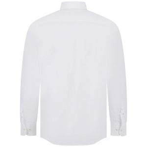 BOSS C-HAL-KENT-C4-232 LINEN BLEND LONG SLEEVE SHIRT