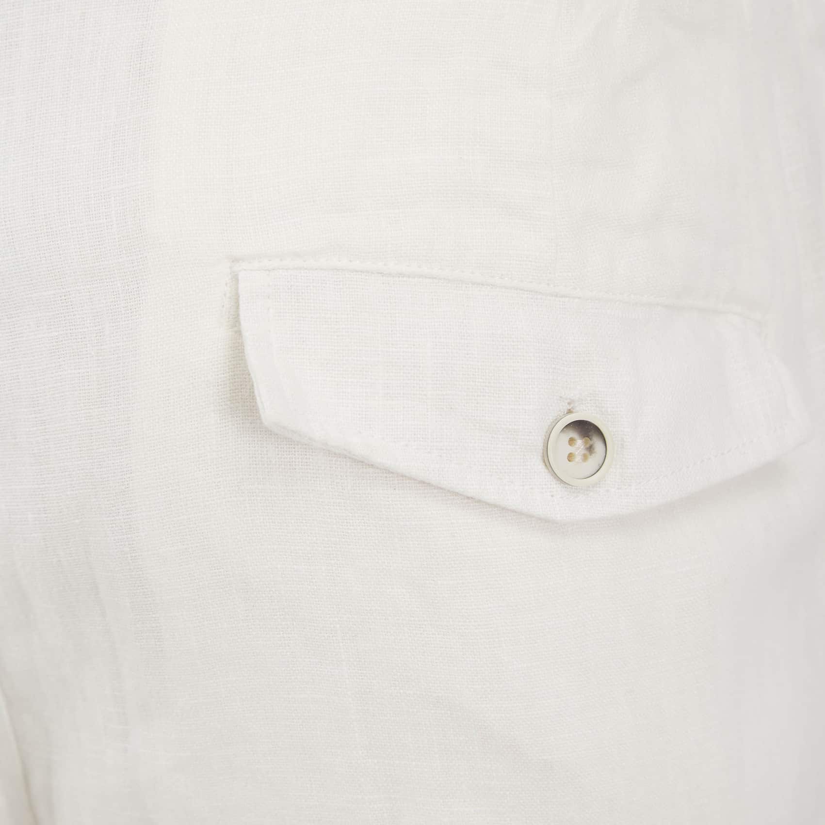 SSEINSE CARGO LINEN SHORTS