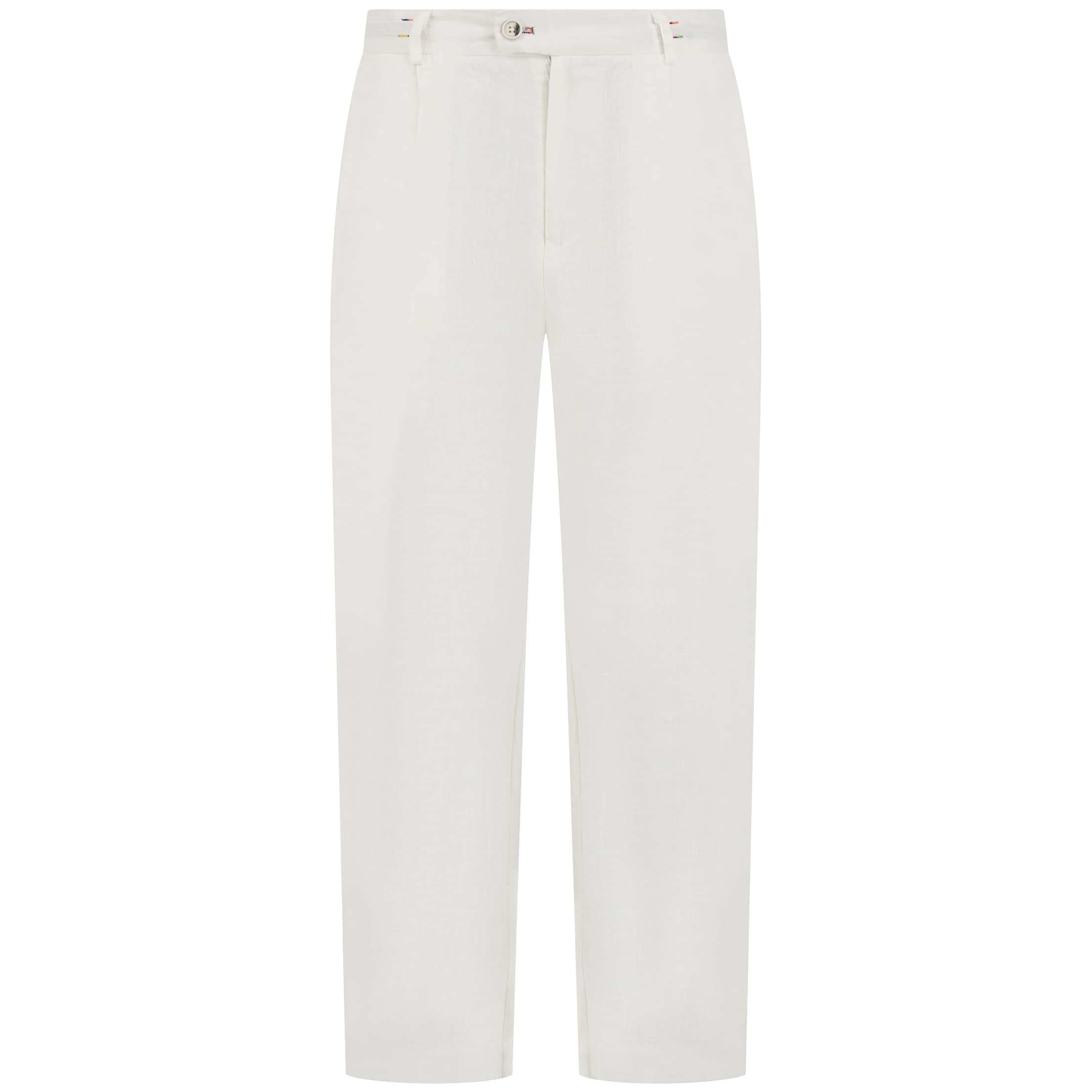 SSEINSE PANTALACCIO LINEN TROUSERS