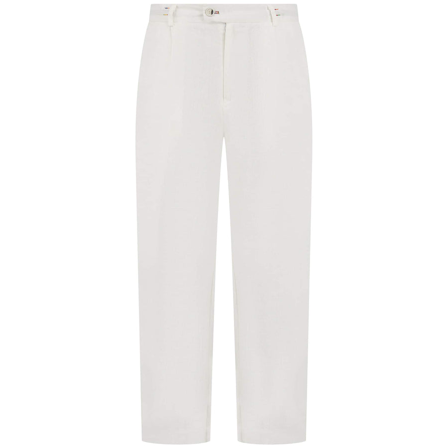 SSEINSE PANTALACCIO LINEN TROUSERS