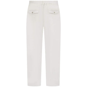 SSEINSE PANTALACCIO LINEN TROUSERS