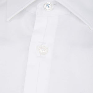 TED BAKER BELLOW SATIN STRETCH LONG SLEEVE SHIRT