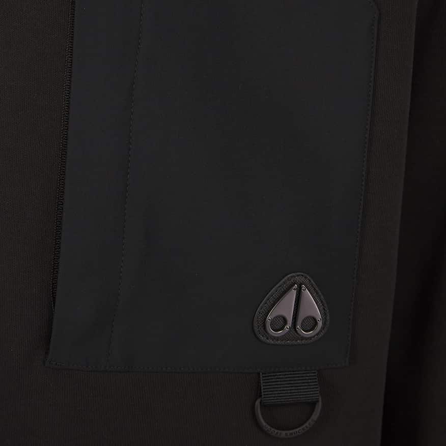 MOOSE KNUCKLES DALON 1/4 ZIP SWEATSHIRT