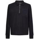MOOSE KNUCKLES DALON LONG-SLEEVE POLO