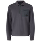 MOOSE KNUCKLES DALON LONG-SLEEVE POLO