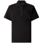 MOOSE KNUCKLES DALON ZIP POLO SHIRT