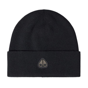 MOOSE KNUCKLES FROST WOOL COTTON BLEND BEANIE HAT
