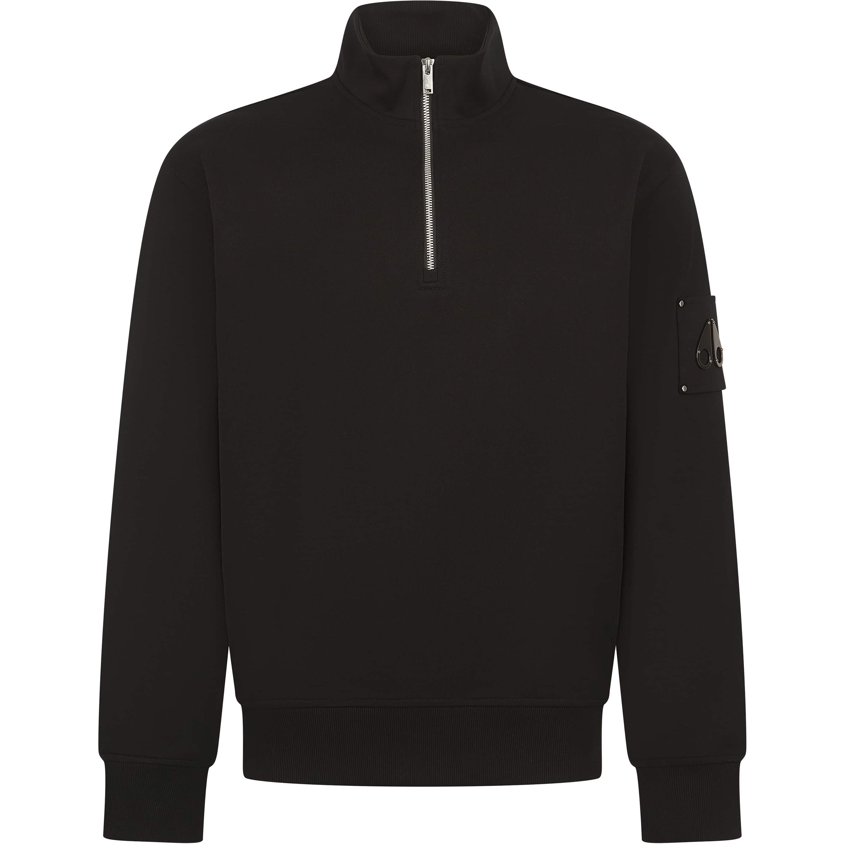 MOOSE KNUCKLES HARTSFIELD 1/4 ZIP SWEATSHIRT