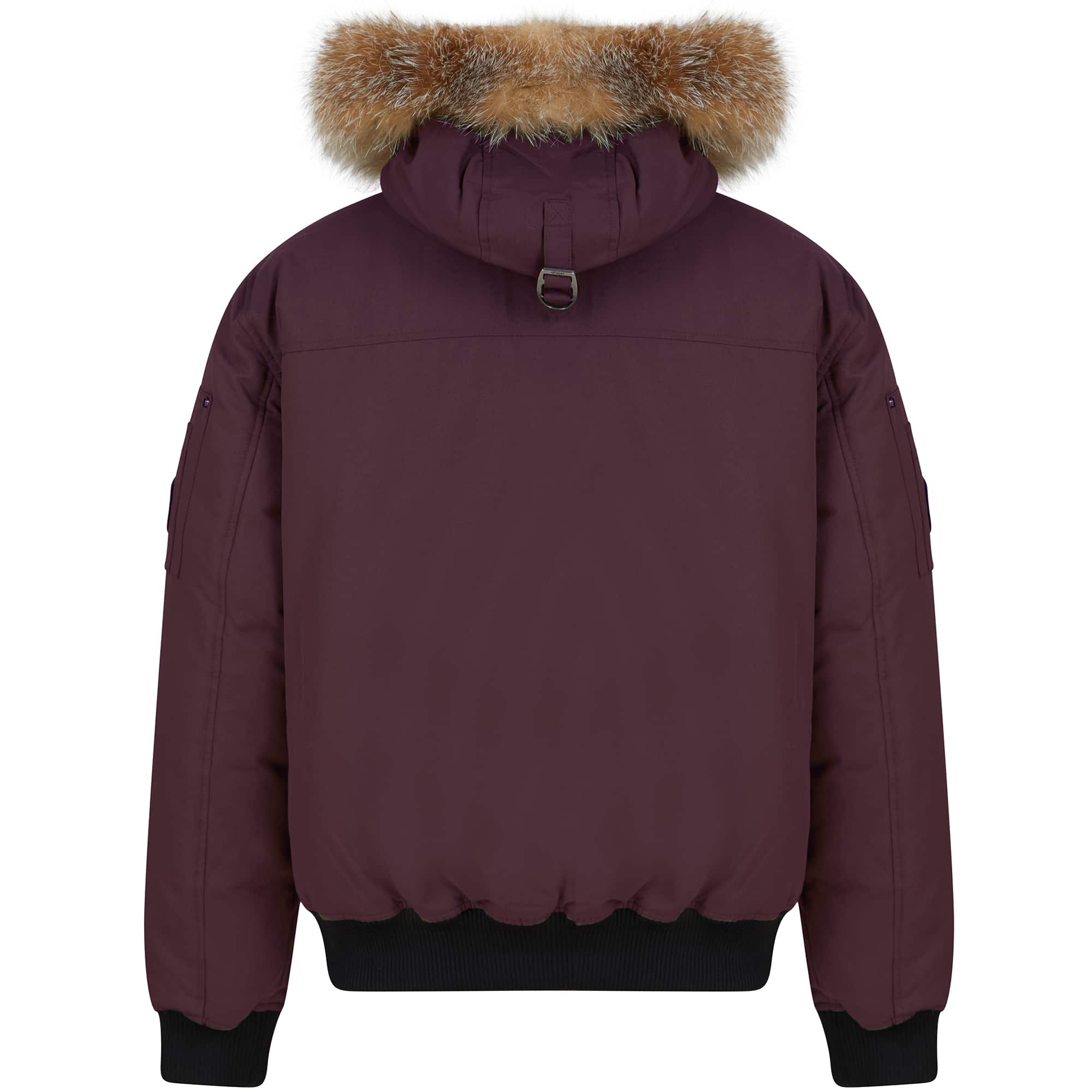 PAJAR LUCAS FITTED BOMBER OXBLOOD