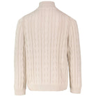 PAUL SMITH CABLE KNIT ZIP-NECK JUMPER
