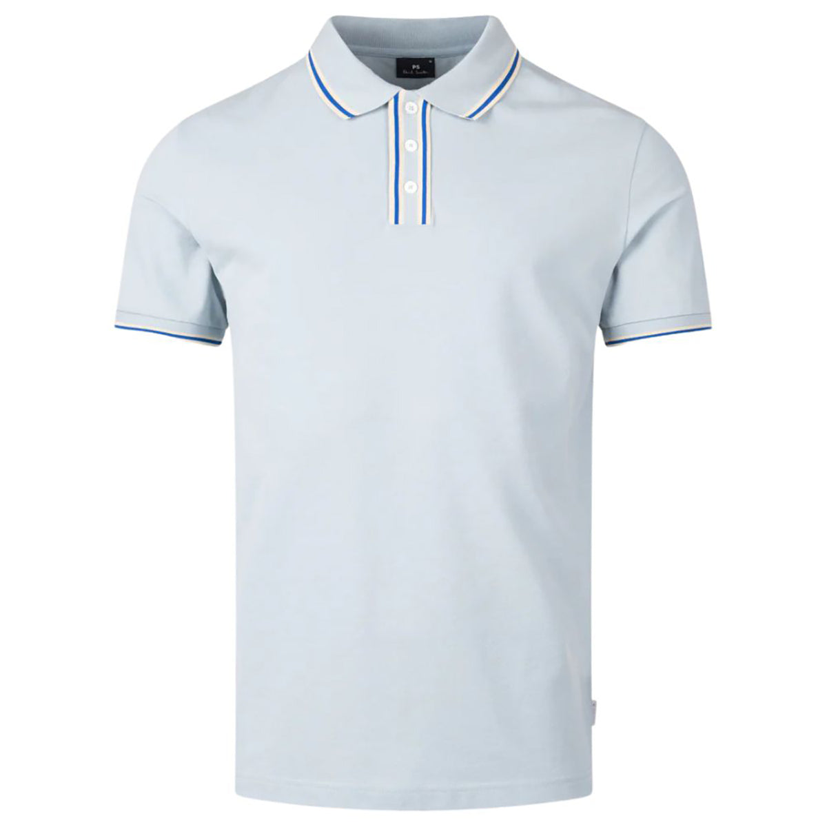 PAUL SMITH CONTRAST STRIPE POLO SHIRT