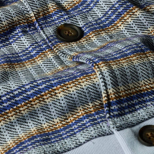 PAUL SMITH COTTON-BLEND TEXTURED STRIPE KNIT CARDIGAN