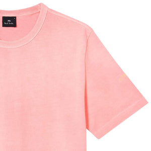 PAUL SMITH COTTON EMBROIDERED T-SHIRT