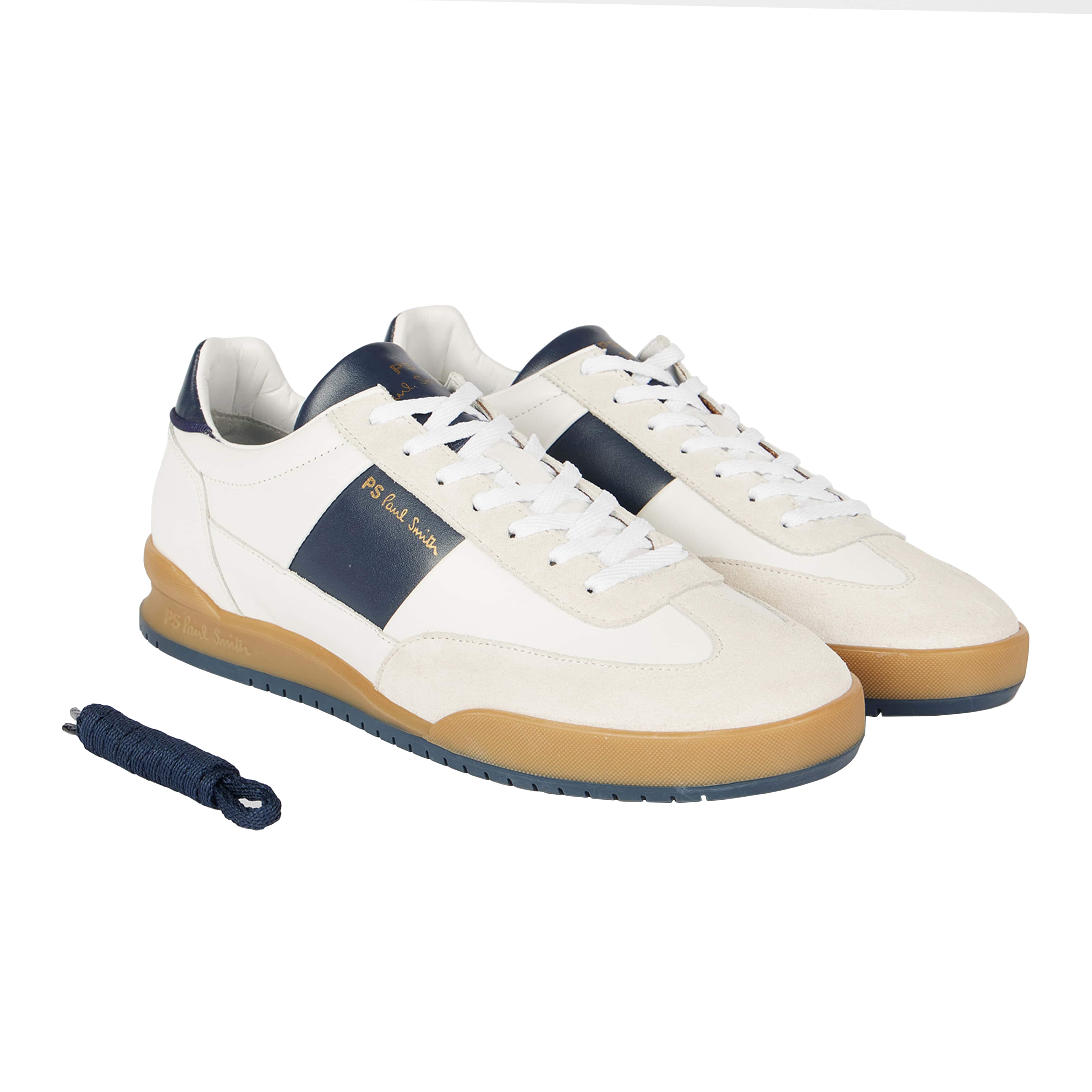 PAUL SMITH DOVER LEATHER SIDE PANEL TRAINERS