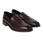 PAUL SMITH LEATHER PIERCE LOAFERS