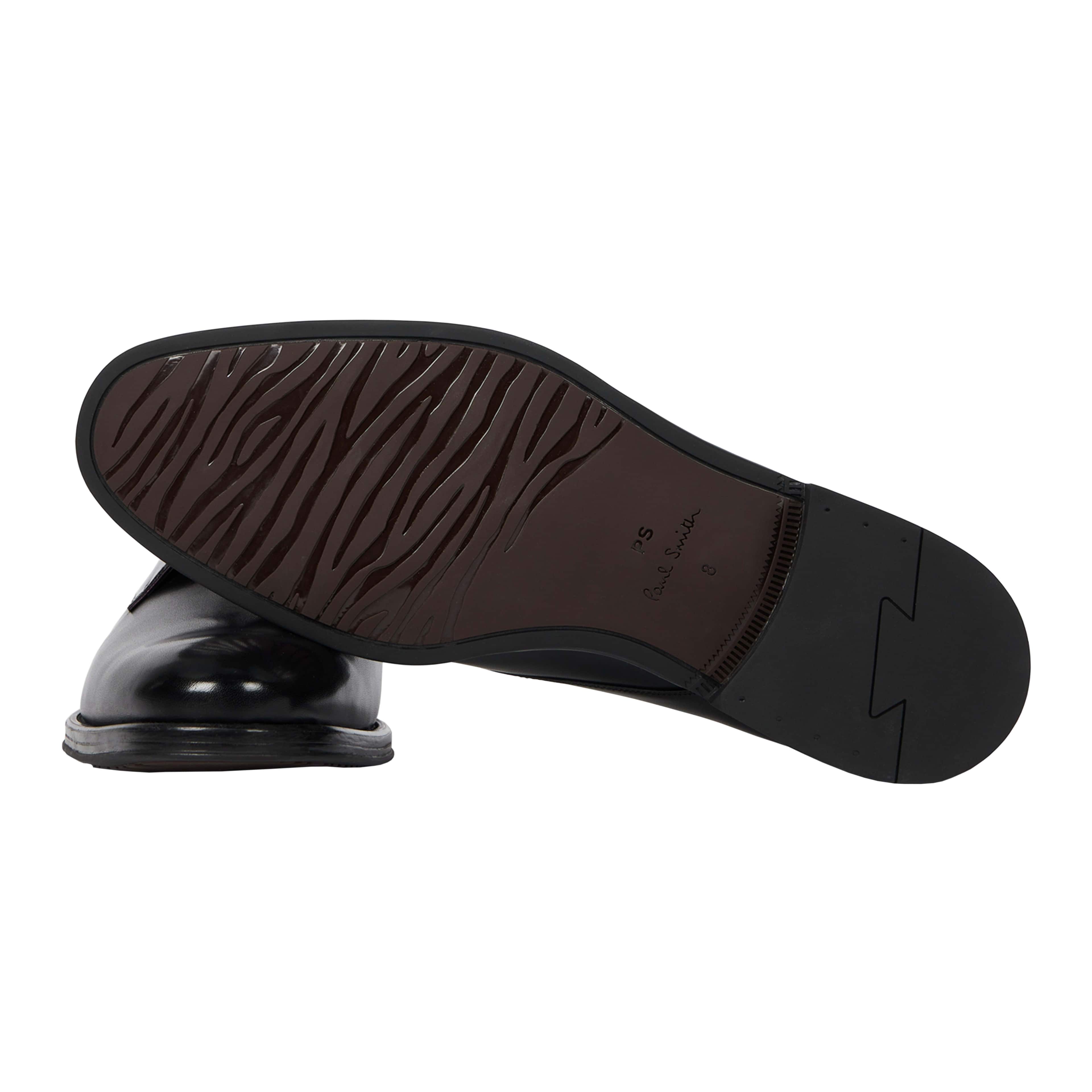 PAUL SMITH LEATHER PIERCE LOAFERS