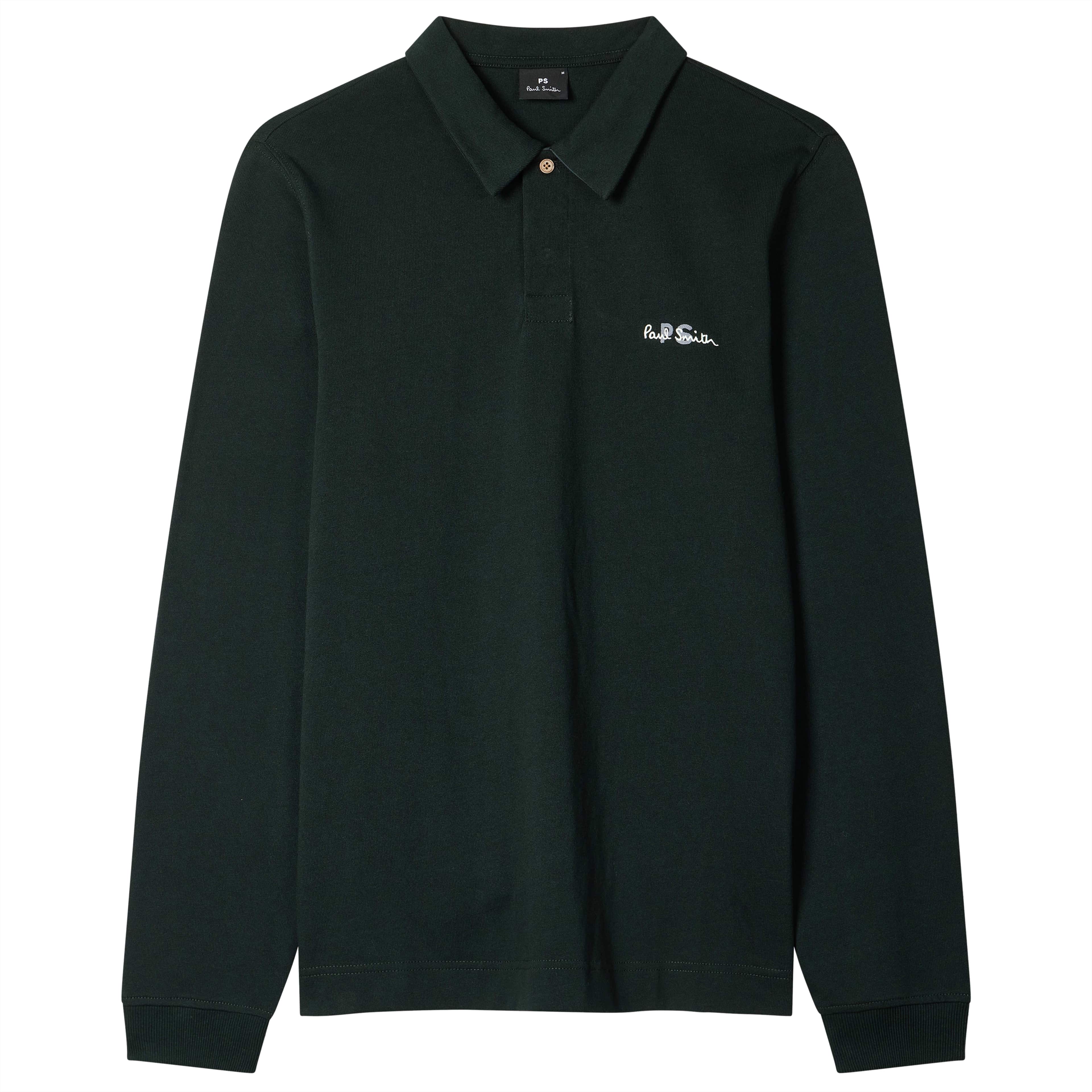 PAUL SMITH LOGO LONG SLEEVE RUGBY SHIRT