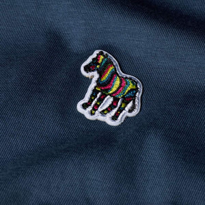 PAUL SMITH ORGANIC COTTON ZEBRA LOGO T-SHIRT
