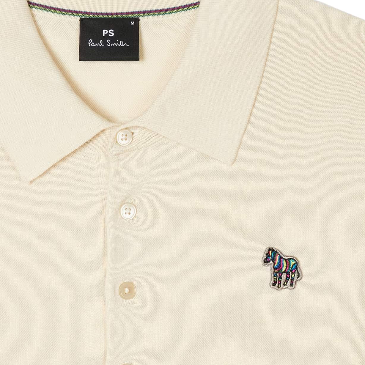 PAUL SMITH SHORT SLEEVE KNIT POLO SHIRT