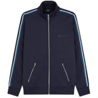 PAUL SMITH SIGNATURE STRIPE ZIP TRACK TOP