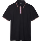 PAUL SMITH STRIPE TIPPED COLLAR POLO SHIRT