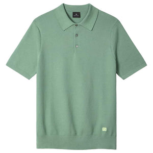 PAUL SMITH TEXTURED COTTON KNIT POLO