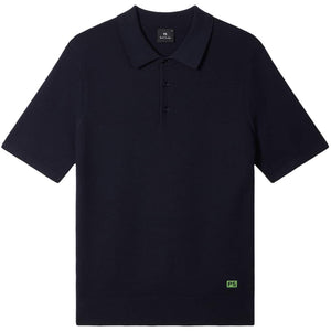 PAUL SMITH TEXTURED COTTON KNIT POLO
