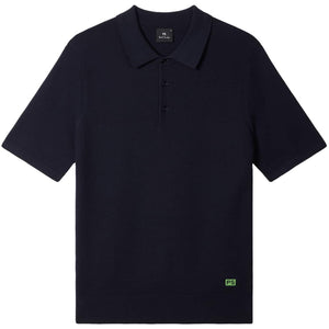 PAUL SMITH TEXTURED COTTON KNIT POLO