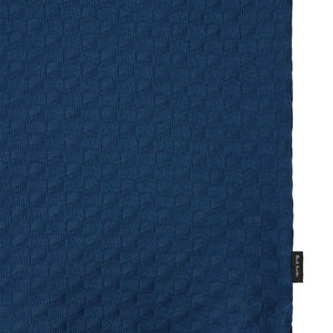 PAUL SMITH TEXTURED COTTON ZIP-NECK KNIT POLO