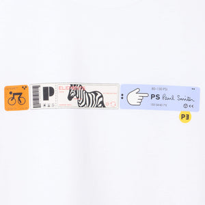 PAUL SMITH TICKETS PRINT T-SHIRT