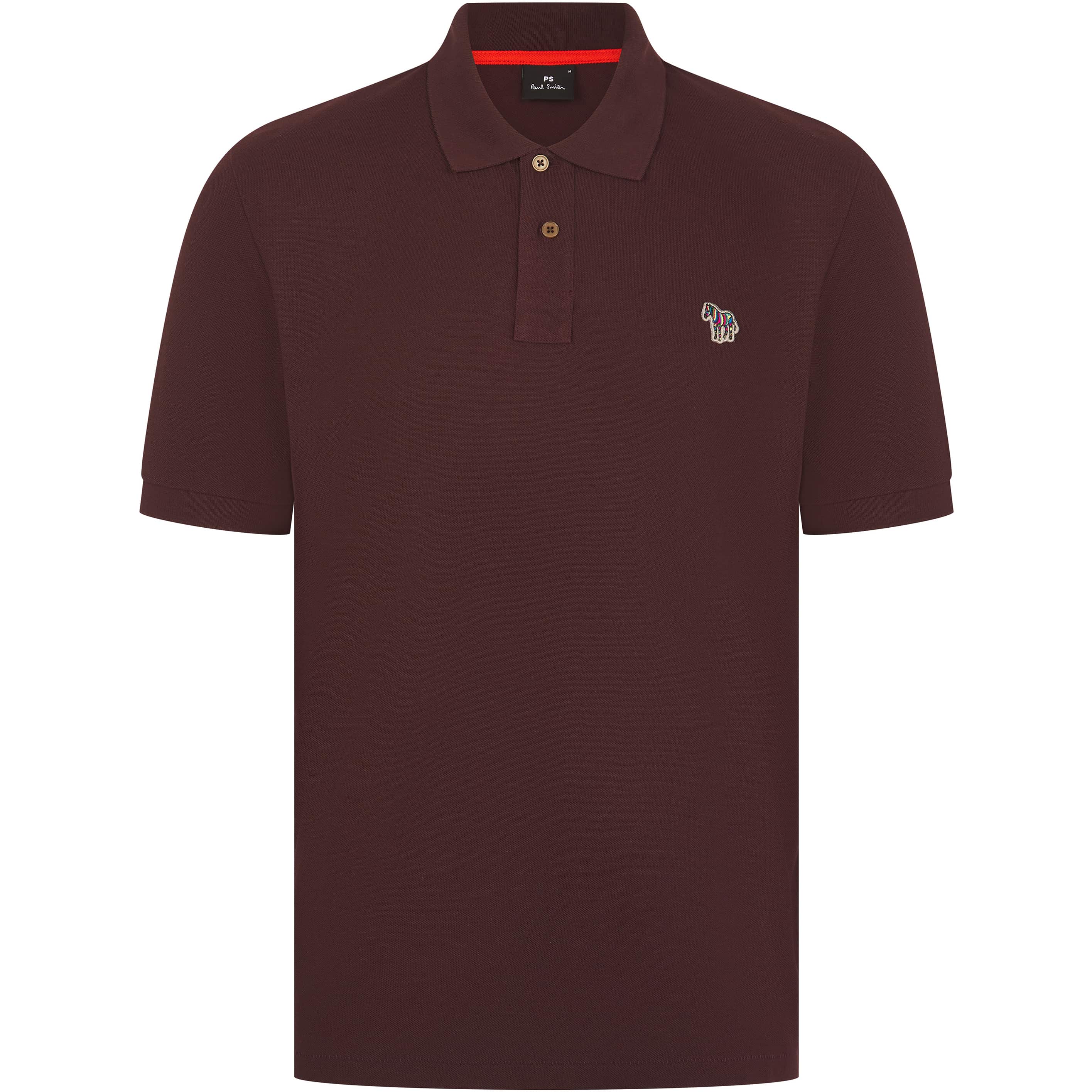 PAUL SMITH ZEBRA LOGO POLO SHIRT