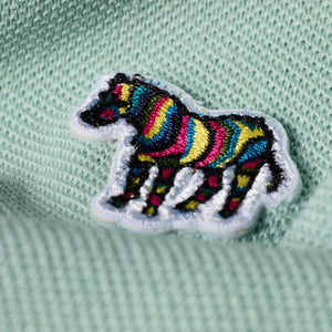 PAUL SMITH ZEBRA LOGO POLO SHIRT