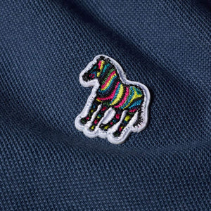 PAUL SMITH ZEBRA LOGO POLO SHIRT