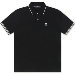 PSYCHO BUNNY CAMBRIDGE PIQUE POLO SHIRT