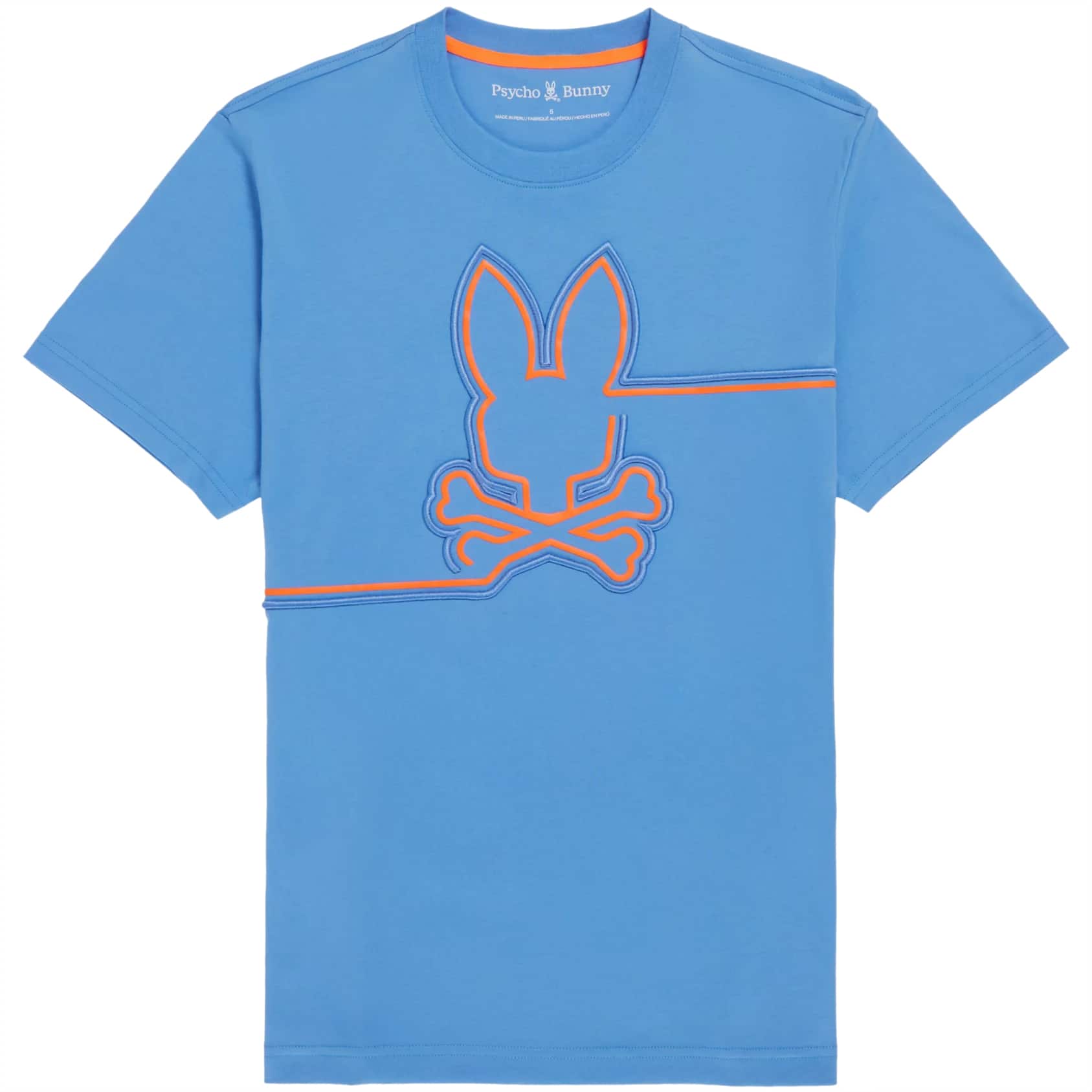 PSYCHO BUNNY CHESTER EMBROIDERED GRAPHIC T-SHIRT