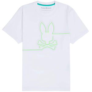 PSYCHO BUNNY CHESTER EMBROIDERED GRAPHIC T-SHIRT