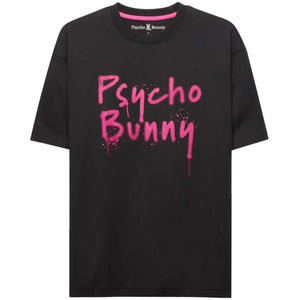 PSYCHO BUNNY DUNCAN WORDMARK RELAXED FIT T-SHIRT