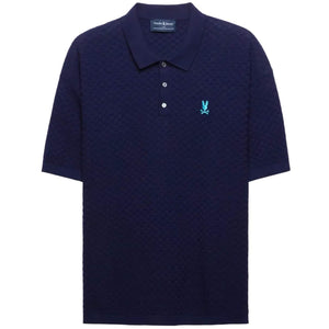 PSYCHO BUNNY JACE RELAXED FIT KNIT POLO SHIRT
