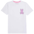 PSYCHO BUNNY LANCASTER CROSS STITCHED T-SHIRT