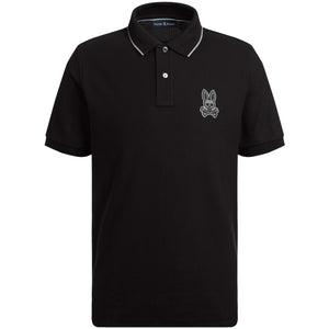 PSYCHO BUNNY MARLO BUNNY PIQUE POLO SHIRT