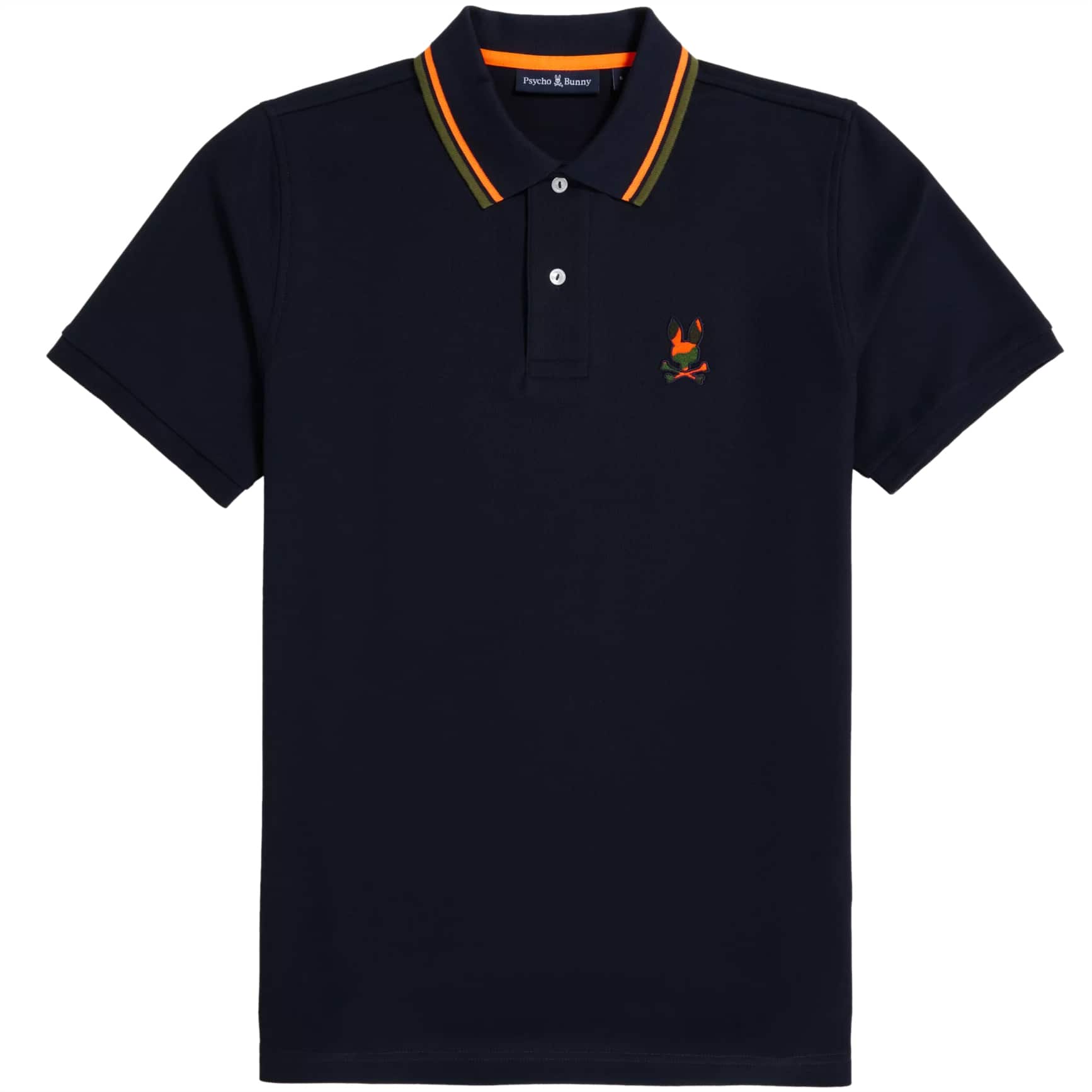 PSYCHO BUNNY PLANO PIQUE POLO SHIRT