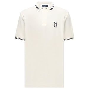 PSYCHO BUNNY SAYER BUNNY PIQUE POLO SHIRT