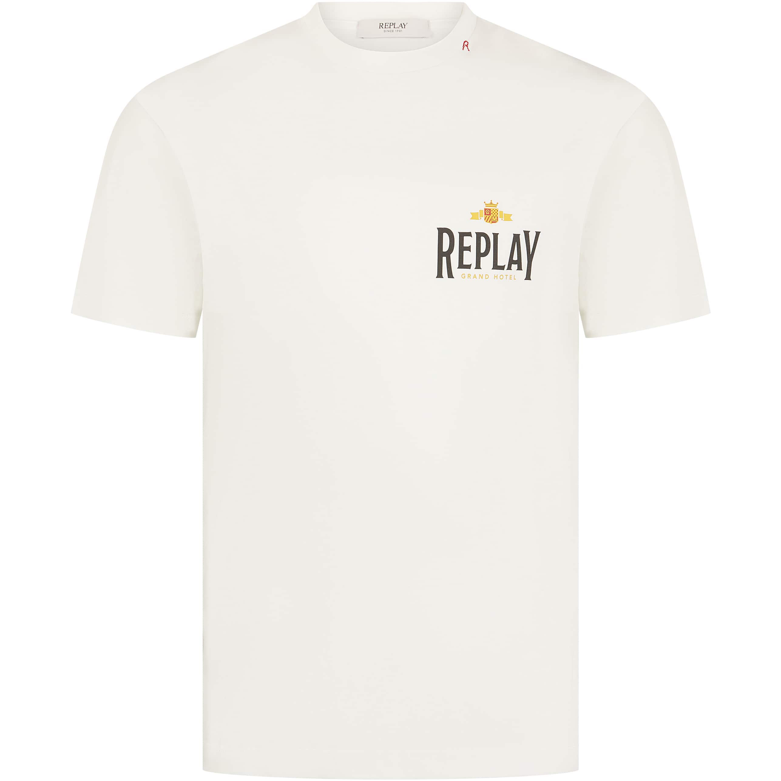 REPLAY ARCHIVAL CREW NECK T-SHIRT
