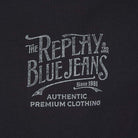 REPLAY DISTRESSED LETTERING T-SHIRT
