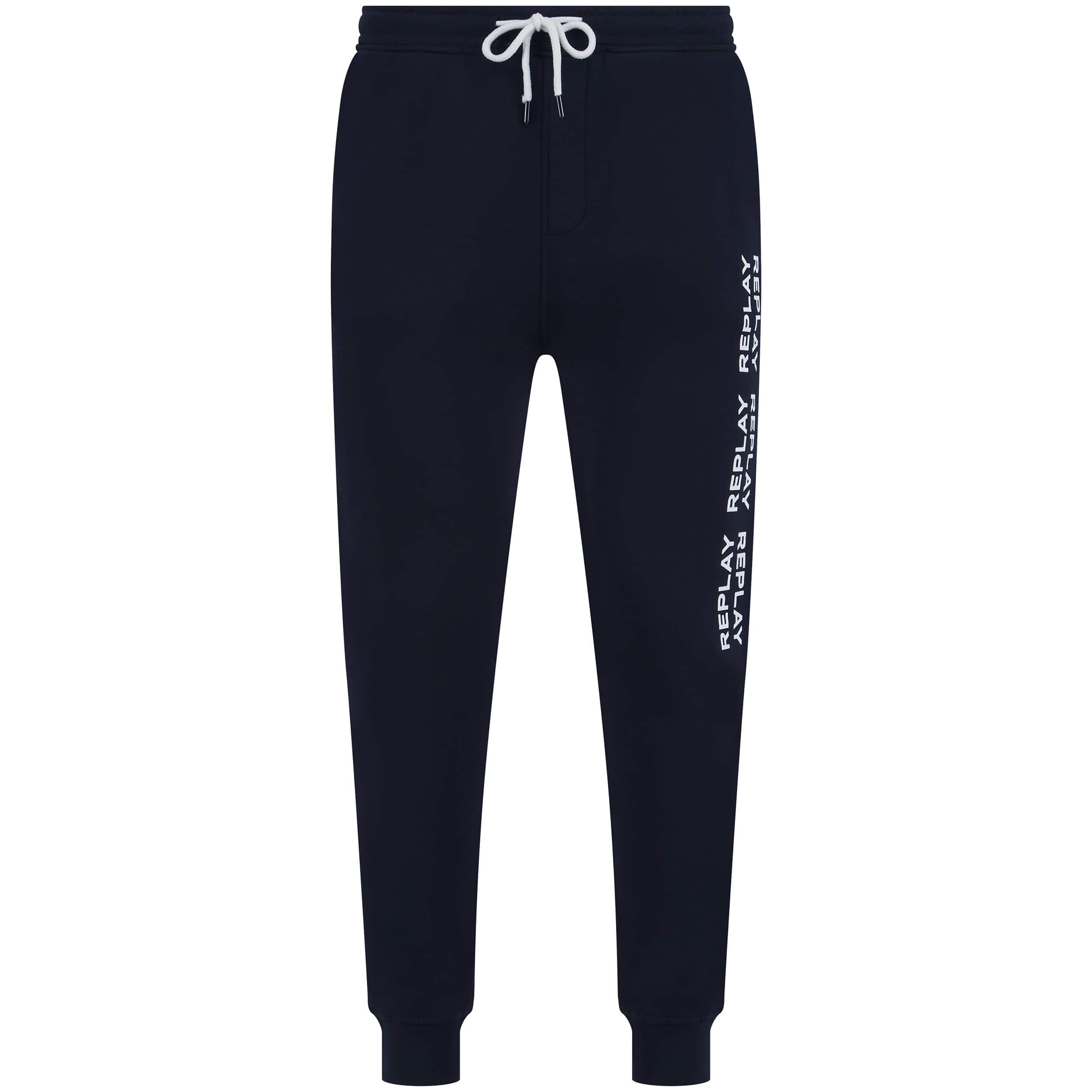 REPLAY LOGO PANEL JOGGERS