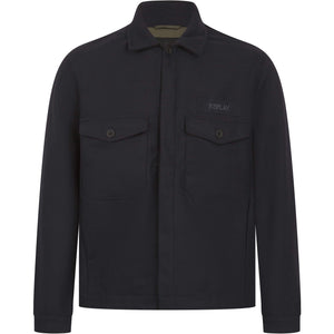 REPLAY WOOL-BLEND OVERSHIRT